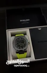  1 D1 Milano Men’s Skeleton Automatic Watch - Luxury Italian Timepiece with Stainless Steel Case.
