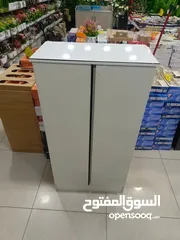  10 خزانة الأحذية الخشبية الاكثر طلبا والافخم دفتين 4 رفوف عملية باللون الابيض والبيج خشب ثقيل