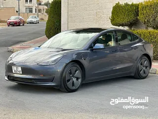  1 Tesla model 3 Long rang dual motor للبيع بسعر مغري ومستعجل