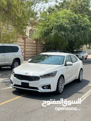  3 2017 KIA CADENZA PREMIUM WHITE وارد امريكا آوراق جمارك جاهزة للتسجيل