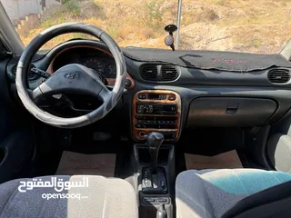  9 هونداي أكسنت 1998 للبيع كاش فقط  فحص 4 جيد بحالة الوكالة