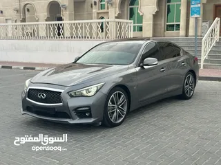  1 Infiniti Q50S 2016 gcc auger clean car first owner two orginal keys