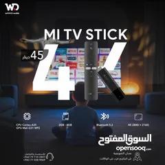  1 MI TV STICK 4K Xiaomi Tv Stick 4K شاومي تي في ستيك