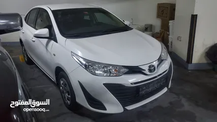  1 تويوتا ياريس 2019 GCC Toyota yaris  sedan
