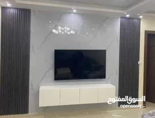  12 بديل الحجر وبديل الرخام وبديل الخشب والفاير بليس ورق جدران والشيبورد باركيه