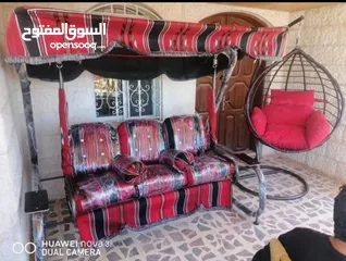  13 أطقم رتان 5مقاعد ب120 معو طاولة وسط تتوفر كل الالوان تقربيا