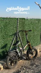  1 بسكليت كهربا مستعمل بحاله نضيفه