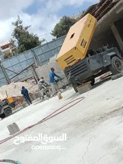  6 كمبريسات للايجار حفر جور امتصاصيه