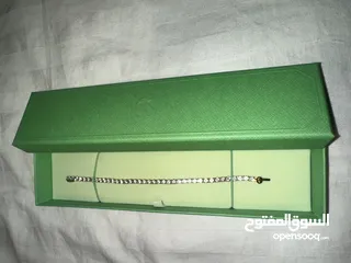  6 اسوارة تنس Swarovski Tennis روز جولد Rose gold Tennis Swarovski bracelet