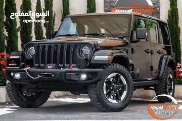  1 Jeep Wrangler Rubicon 2021    يمكن التمويل بالتعاون مع المؤسسات المعتمدة لدى المعرض