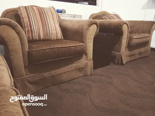  3 طقم كنب 7 مقاعد للبيع