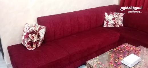  1 طقم كورنر مستعمل بحالة جديد