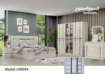  22 غرف نوم7 قطع مع دوشج /BEDROOM SET WITH MATRESS