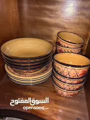  2 طقم مكسيكي رائع + طقم لتقديم المؤكلات البحريه زوووء