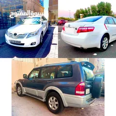  1 2011 - تيوتا كامري & باجيرو 2007 - 7 ركاب camry & pajero for sale