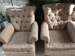  6 طقم كنب 7 مقاعد للبيع المستعجل