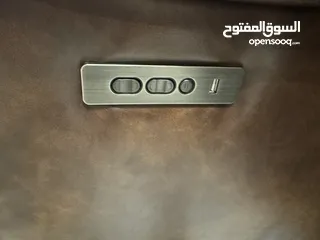  3 طقم ريكلاينر كهرباء جلد امريكي اصلي لازال جديد