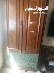  1 غرفة نوم لون بني