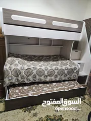  4 تخت خشب طابقين للبيع