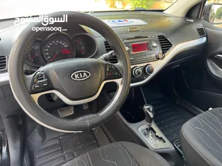  3 كيا بيكانتو اصلي اتوماتيك محرك 1250 فحص كامل وضع الشركه لسا مالك واحد ممشى قليل استخدام بسيط