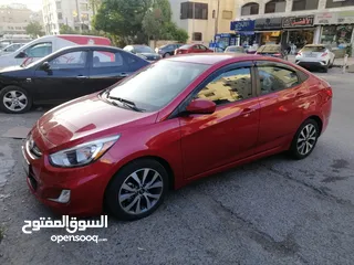  1 هيونداي  اكسنت 2017 للايجار الاسبوعي والشهري فقط