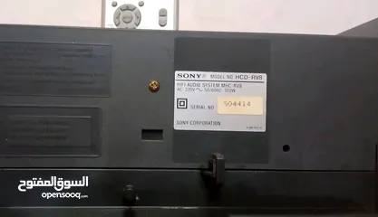  8 ستيريو سوني موديل sony model hcd-rv8