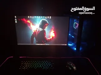  1 PC GAMING تجميعة مع ملحقات