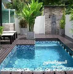  10 انشاء وبناء المسابح برك سباحه بنظام سكيمر