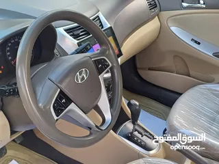  9 هونداي أكسنت 2015  1600cc فتحه    اتوماتيك استخدام شخصي