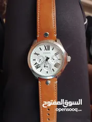  1 ساعة fossil  أصلية بحالة ممتازة