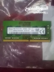  1 رام 4 جيجا ddr4 شغاله
