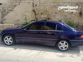  15 مرسيدس c200/ افنجارد فل كامل وفحص كامل موديل 2001 ماتور 2000 احمر