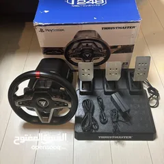  4 Logitech Thrustmaster Steering Wheels