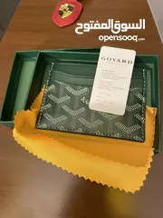  4 Goyard Card Holder Wallet