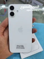  7 IPHONE 16 PLUS (128GB) USED /// ايفون 16 بلس ذاكرة 128 مستعمل وكاله