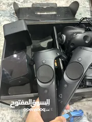  3 Vr HTC VIVE Virtual Reality System. نظارة الواقع الافتراضي من فايف مع كامل الملحقات