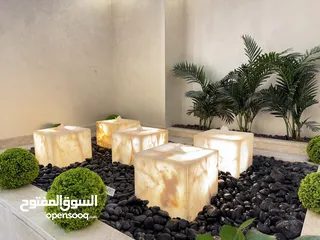  6 شقة أرضية للبيع في البنيات بالقرب من مدارس الاصالة والمعاصرة 150م مع ترس وكراج خاص