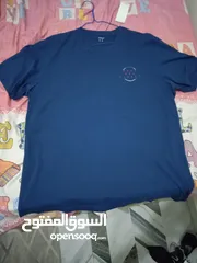  5 تيشرت خامه celio لونه ازرق مقاس XL