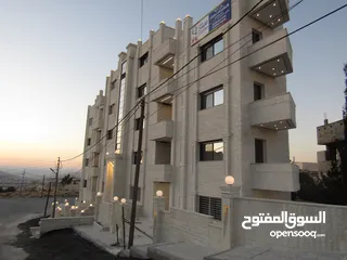  25 شقه للبيع  165م الزرقاء الجديده - جبل المغير تشطيب فندقي موقع مميز منطقه فلل وواجهه معماريه عصريه