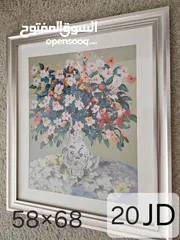  4 لوحات ايكيا ikea و غيره لوحات جدارية لوحة painting لوحات فنية