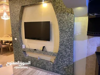  14 شقه للبيع الجبيهه شبه ارضي  حي ام زويتينه تشطيب سوبر ديلوكس البيع بداعي السفر