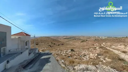  4 أرض للبيع الفحيص مطلة على شارع السرو السلط / 500 متر