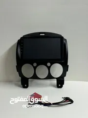  3 شاشة أندرويد ل سيارتك فقط على 400 شيكل   شامل شاشة (مساخ ) ،مع الاطار (مزكيرت ) ، مع الفيش الأصلي