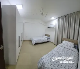  8 ارقى شقة مؤثثة في المعبيله بالقرب من مسقط مول