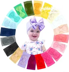  12 baby stylish hair bands,clips and caps