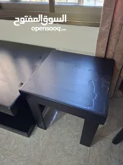  3 طاولة وسط مع جرار خاص و طاولتان جانبيتان