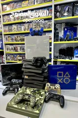  6 بلايستيشن 4 فات مع كفاله  PS4 Fat بافضل الاسعار