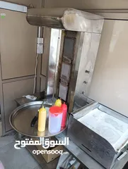  4 Shawarma machine full out door