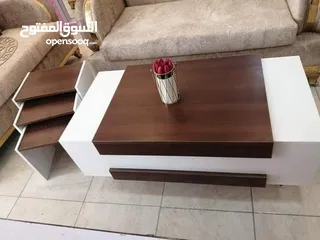  16 طاوله وسط مع سيرفيس
