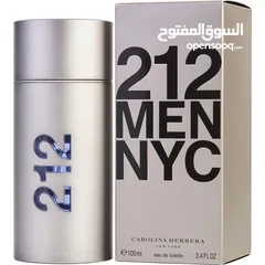  3 عطر 212 Men NYC الأصلي من كارولينا هيريرا  عطر رجالي أنيق يجسد روح مدينة نيويورك النابضة بالحياة